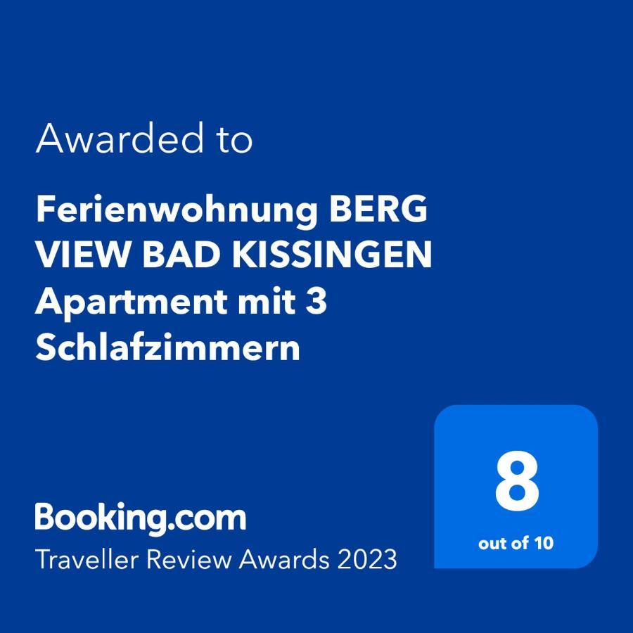 Ferienwohnung Berg View Bad Kissingen Apartment Mit 3 Schlafzimmern Buitenkant foto